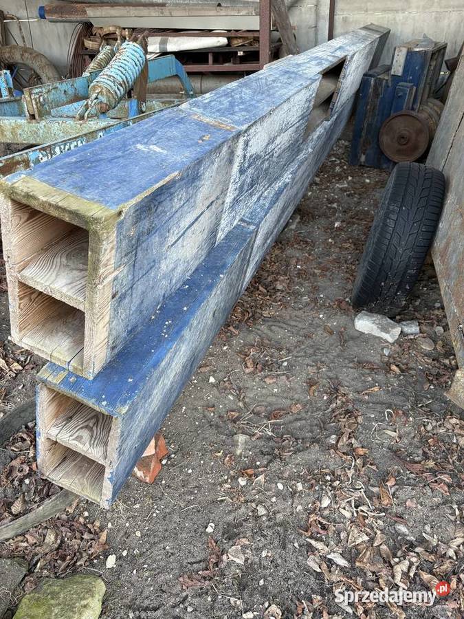 Podajnik Przenośnik kubełkowy drewniany 8m