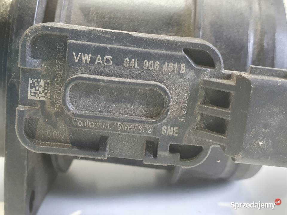PRZEPŁYWOMIERZ VW Passat B7 20 TDI POWIETRZA Rudka