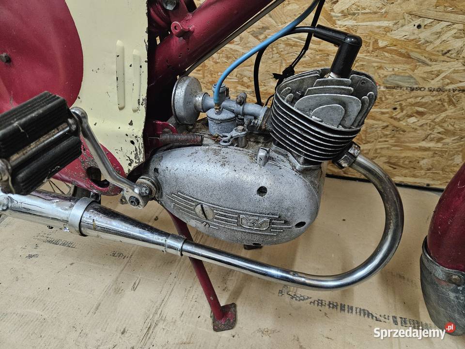 Motorower Ryś MR1 1959r Baza do Odrestaurowania Komar Kłodawa