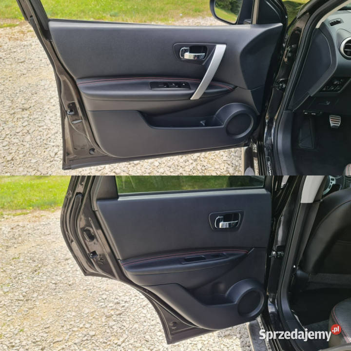 Nissan Qashqai 16 TechView NAVI Skóra Alkantara czarny Chmielnik
