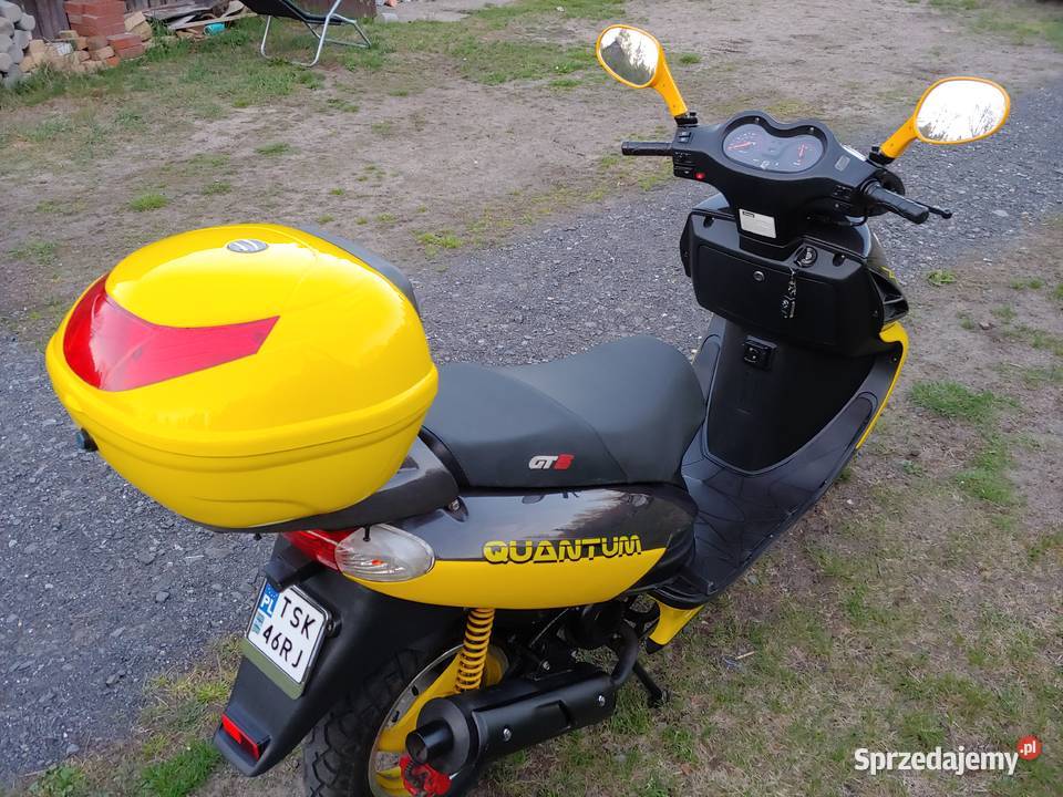 Szybki skuter ZIPP QUANTUM GT5 1 przbiegu NOWY Motoryzacja Bliżyn