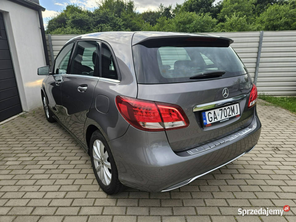 Mercedes B 180 16 122 benzyna AUTOMAT niski światła do jazdy dziennej Gdynia
