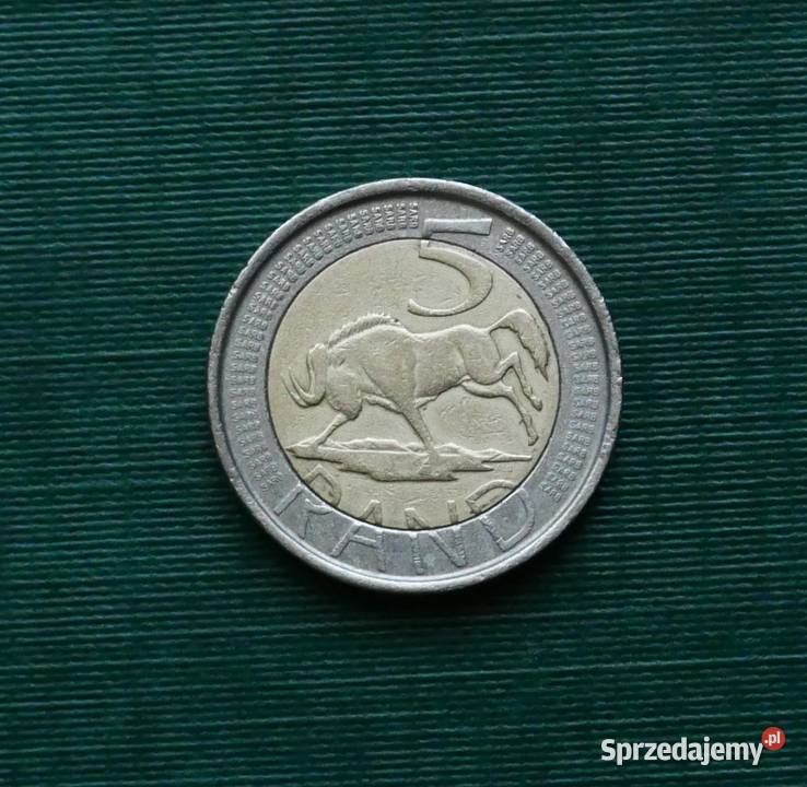 Afryka Południowa 5 randów 2004r Gliwice