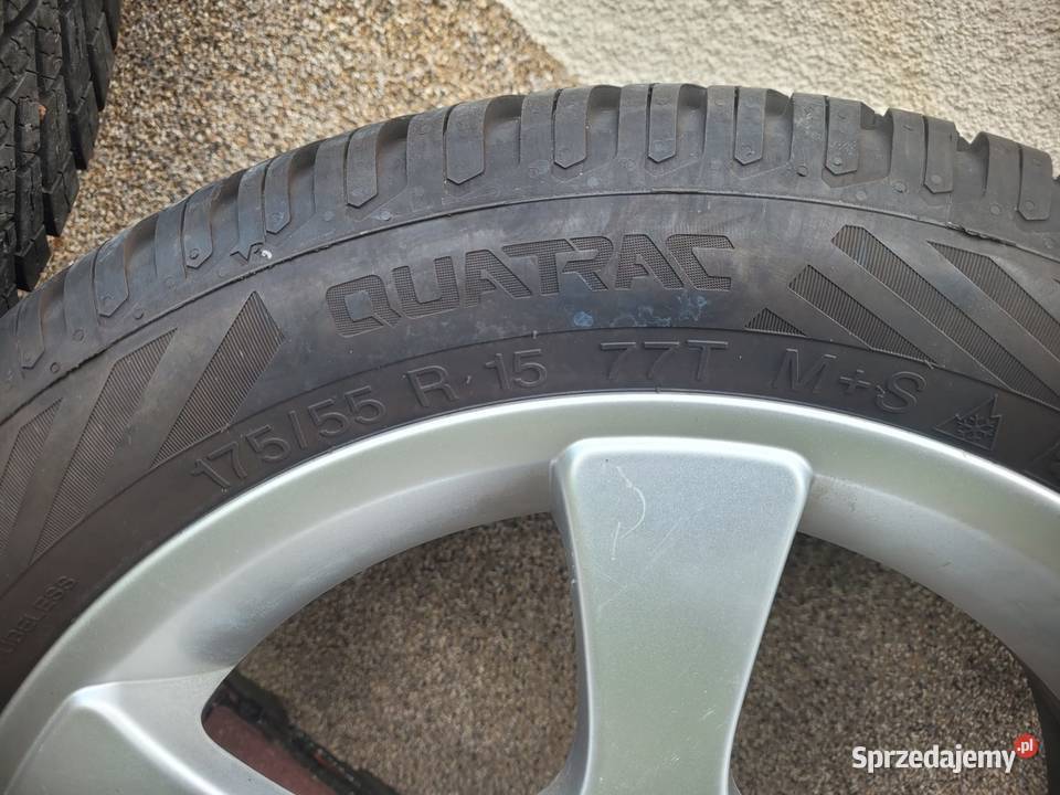 Koła 3x1125 Smart W451 19550R15 ET345 17555R15 świętokrzyskie Pińczów sprzedam