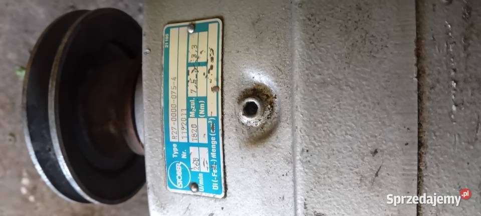 Silnik elektryczny przekladnia Silniki śląskie