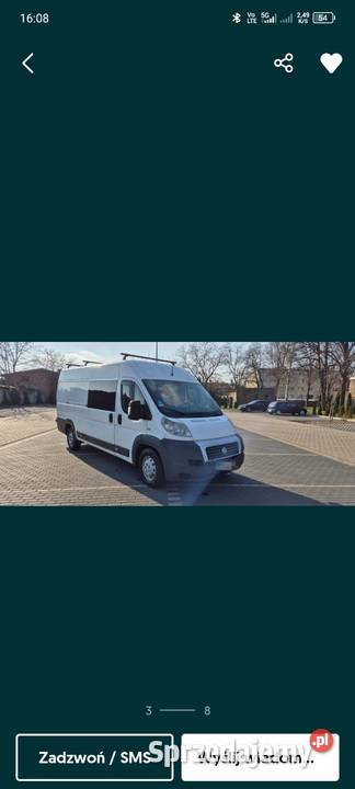 Fiat Ducato 23 2007 Rok produkcji 2007 Pabianice sprzedam