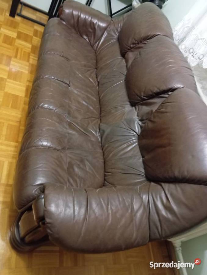 Kanapa fotele skórzane garażowe Bolimów