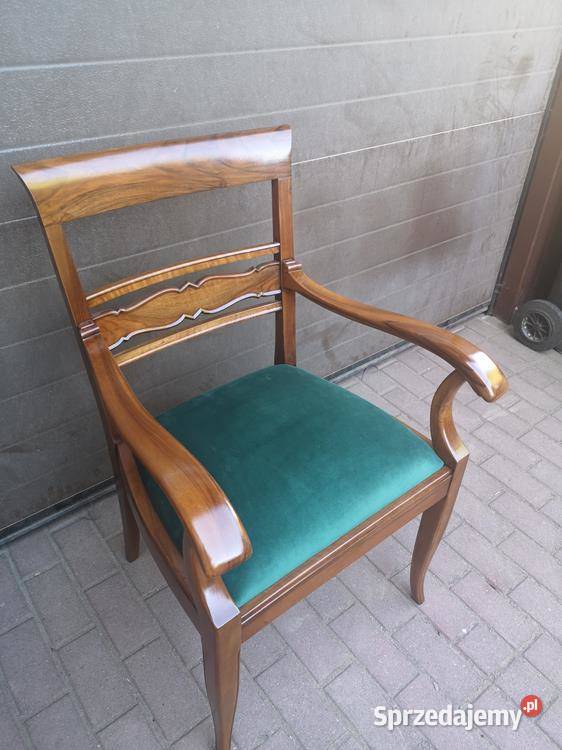 Stary Fotel Krzesło ARTDECO Gabinetowy Antyk Swarzędz