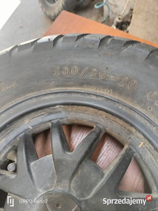 Tylne koło 10 18 frezów skuter 2T keeway Łubno sprzedam