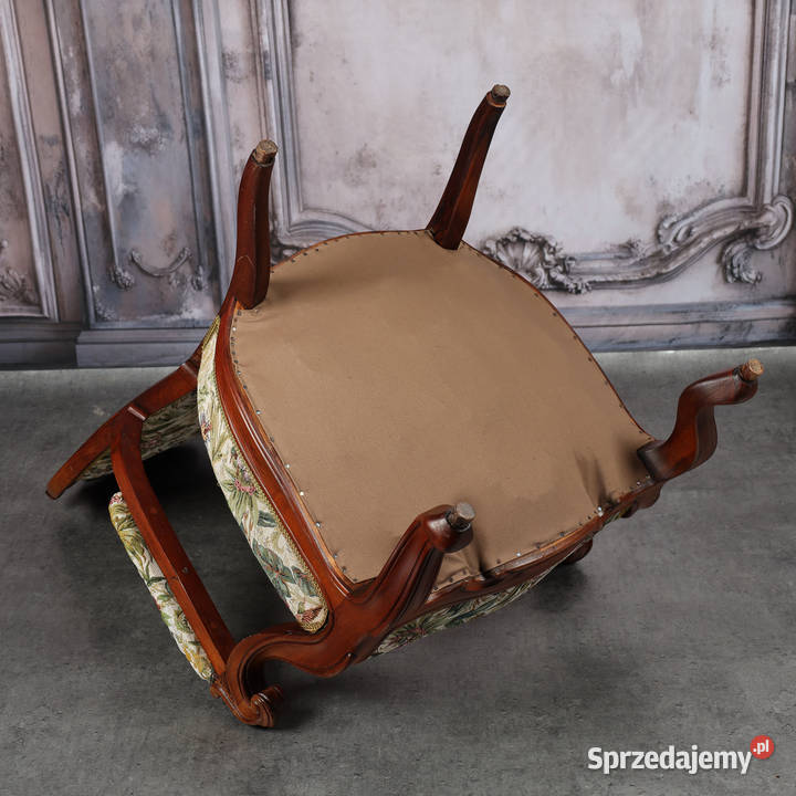 ARTexpert Fotel w stylu Ludwika XV Rococo XIX Meble sprzedam