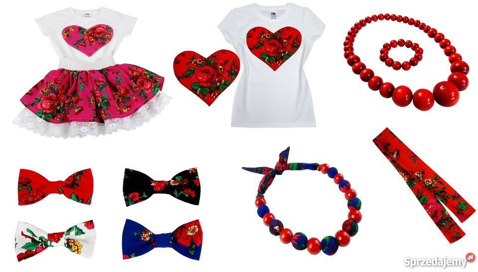 Spódniczka CLEO góralska spódnica tiulowa