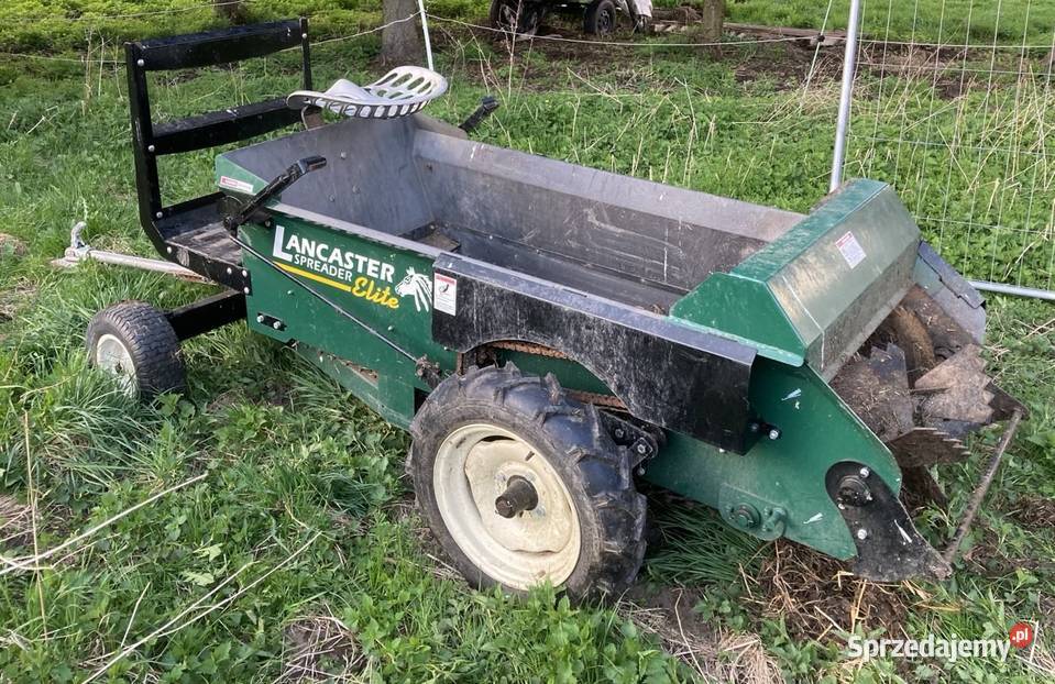 nowy 1t rozrzutnik konny również do quadów Niedamirów