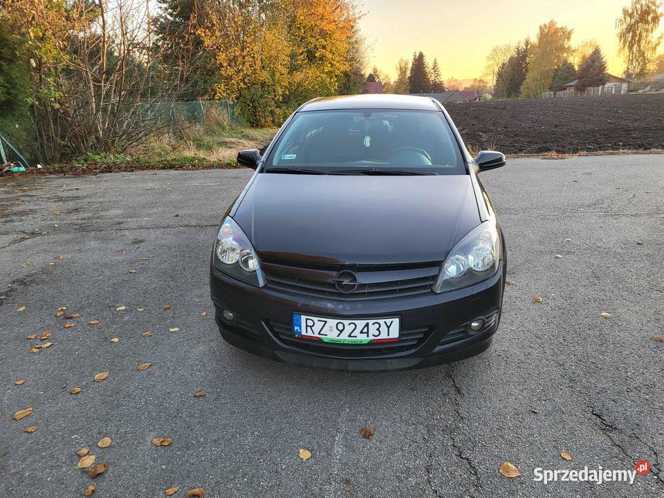 Opel Astra H GTC 16 LPG nieuszkodzony podkarpackie Łańcut