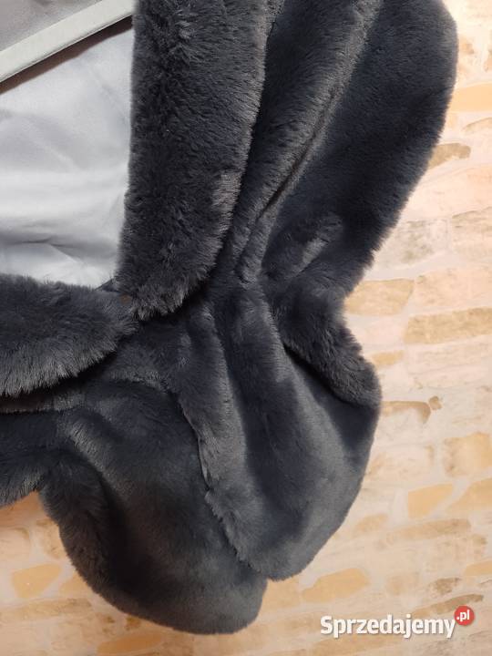 ZARAWytwornafutrzana Etola szal futerko narzutka Dla kobiet Kraków