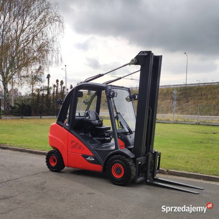 Wózek widłowy LINDE H30 3000 TX 6455 mm PGW Warszawa