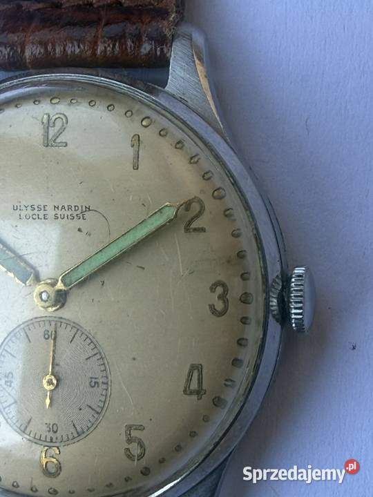 Zegarek Ulysse Nardin z 1930 roku Unikat do Wagowo