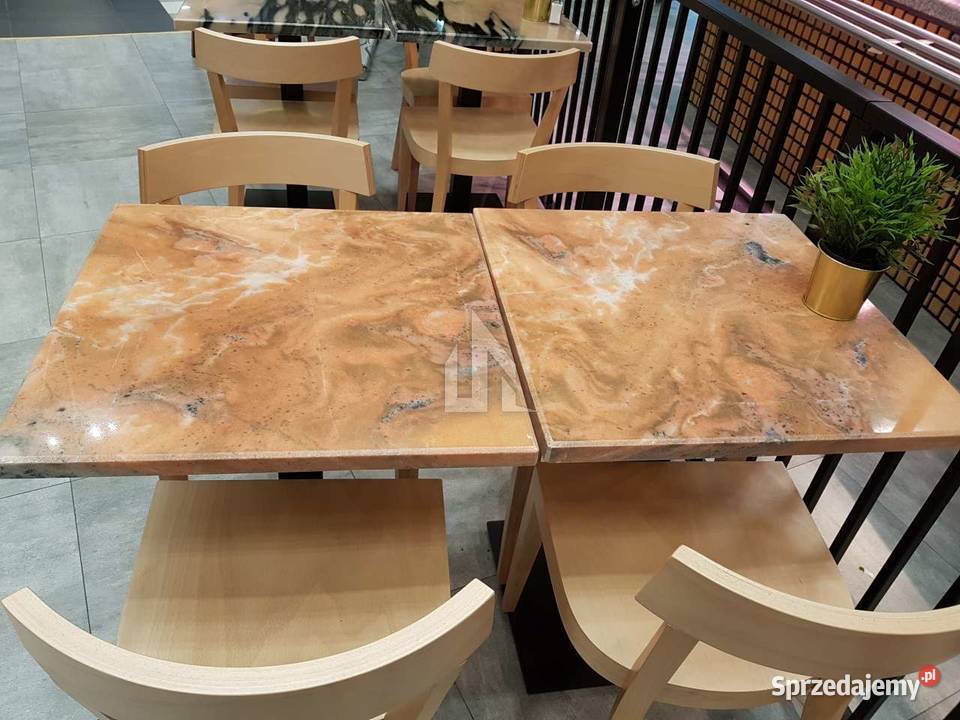 Blat Pink Marble marmurowy blat na stolik kawowy dolnośląskie Wrocław