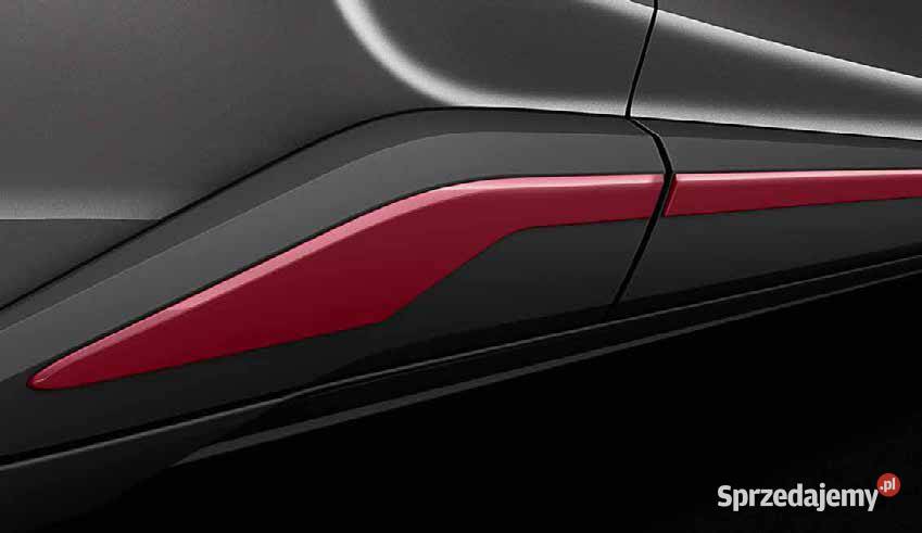 TOYOTA Chr Listwy drzwi boczne kpl 3T3 Red osobowe Kąty Wrocławskie sprzedam