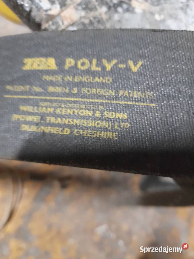 Pas klinowy sześciozespolony nieuszkodzony mazowieckie