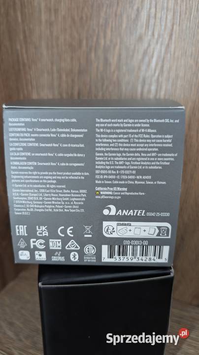 Smartwatch GARMIN VENU 4 41mm 0100301300 Części i akcesoria śląskie Ruda Śląska