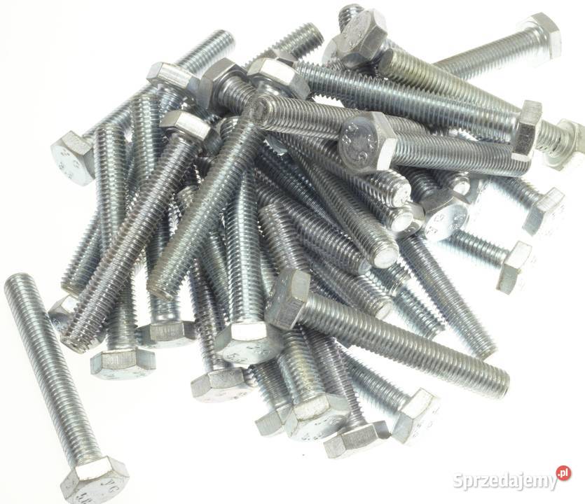 17 śrub M10X70 ocynk kl58 Produkcja