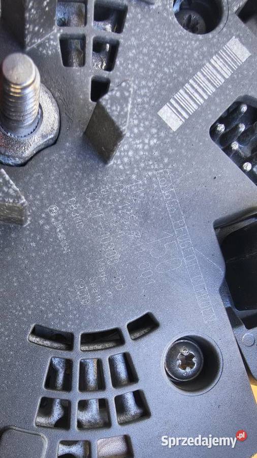 0125711001 Alternator Peugeot Boxer 22 HDi Układ elektryczny silnika Kielce