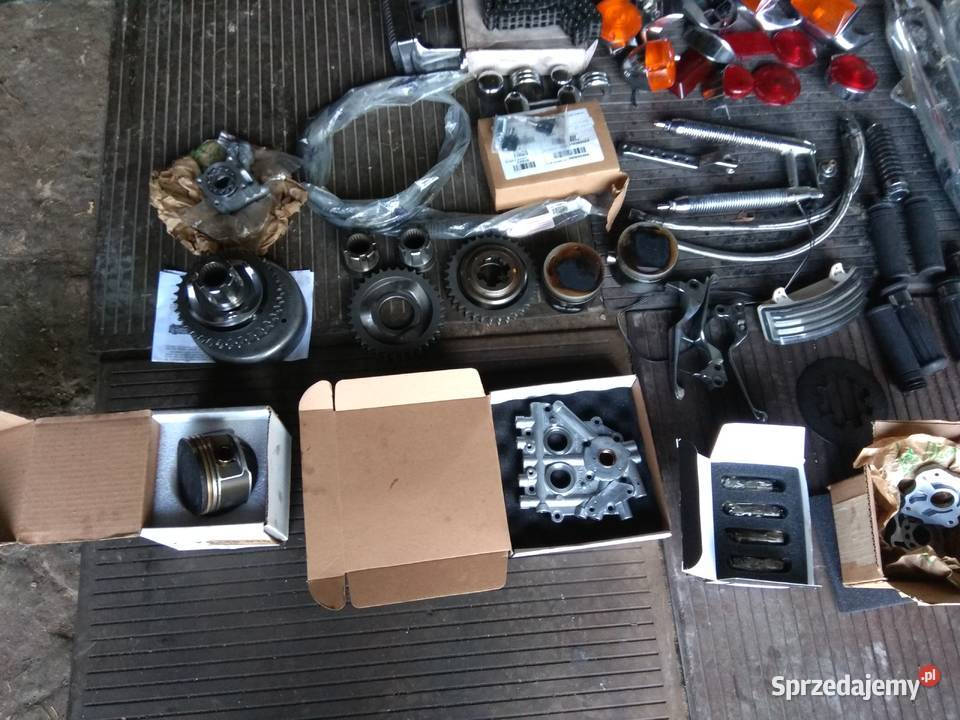 Harley Davidson części wyprzedaż garażowa
