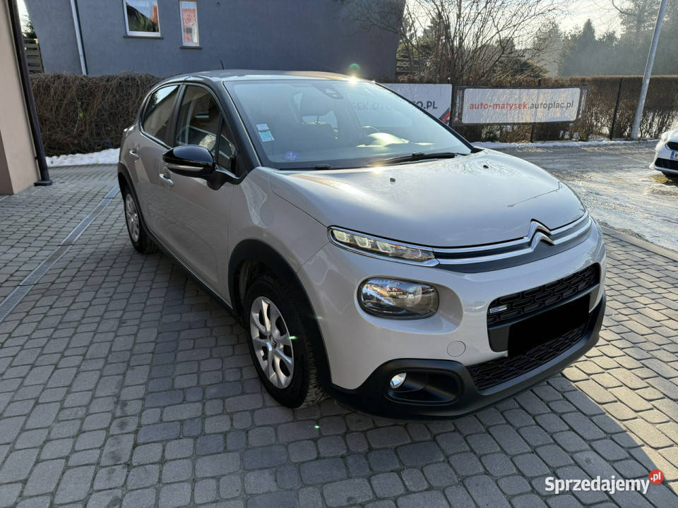 Citroen C3 12 68 Klimatyzacja III 2016 szary śląskie Orzech