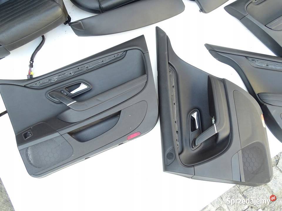 FOTELE KANAPA KOMPLET SKÓRA VW PASSAT CC 3C8