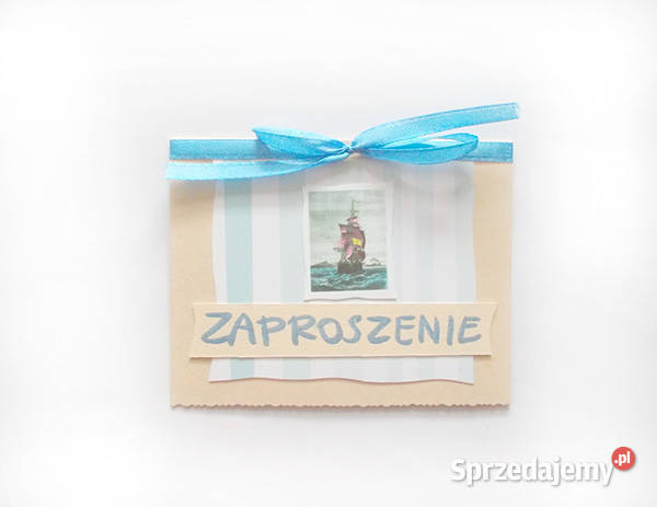 proste zaproszenie żagle zeglarskie zaproszenia Opole