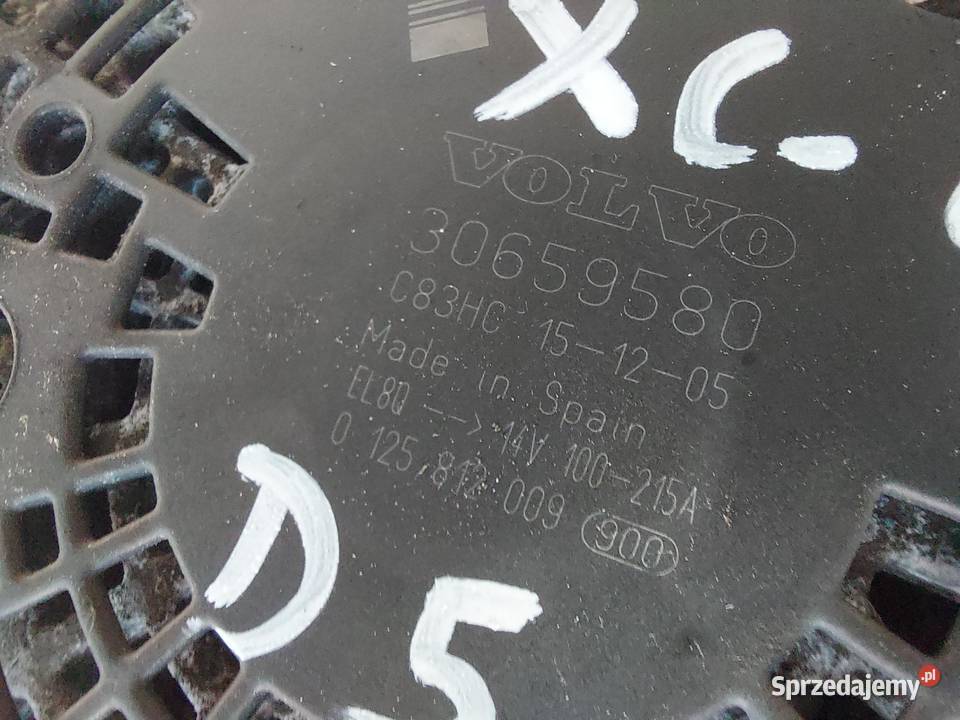 VOLVO XC90 II B5 Alternator 14V 215A 30659580 osobowe