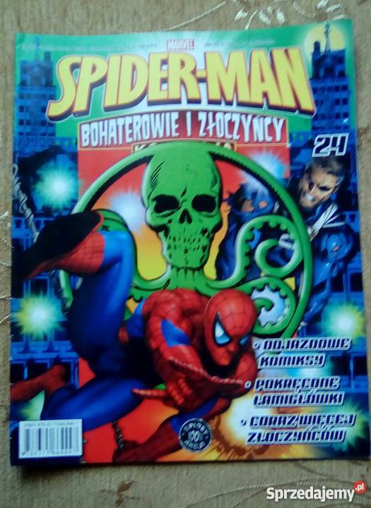 SPIDERMAN BOHATEROWIE I ZŁOCZYŃCY 24 Piszczac
