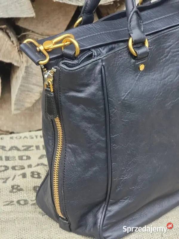 Torebka na ramię do ręki Marc Jacobs skóra czarny mazowieckie Warszawa