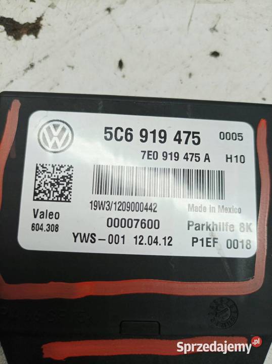 MODUŁ PDC PARKOWANIA 5C6919475 VW Volkswagen osobowe świętokrzyskie