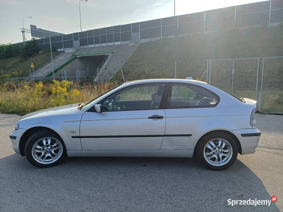 BMW 316TI Compact 18i 116 2002r klimatronic ASR (kontrola trakcji) dolnośląskie Lubin