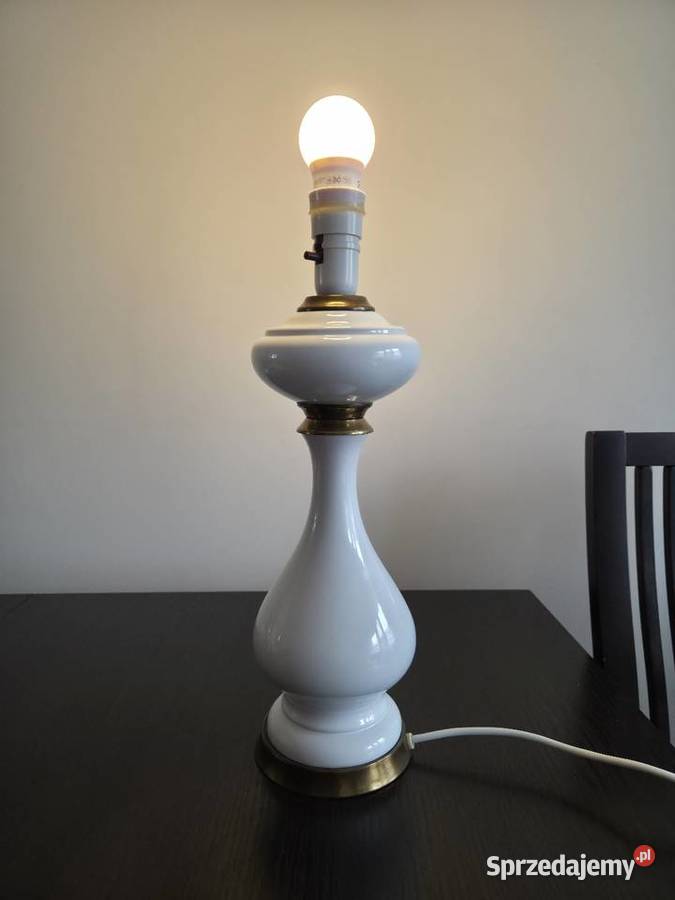 Lampa ceramika vintage wielkopolskie Poznań