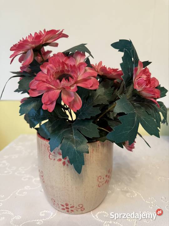 Donica Doniczka ze Sztucznymi Kwiatami Czerwionka-Leszczyny