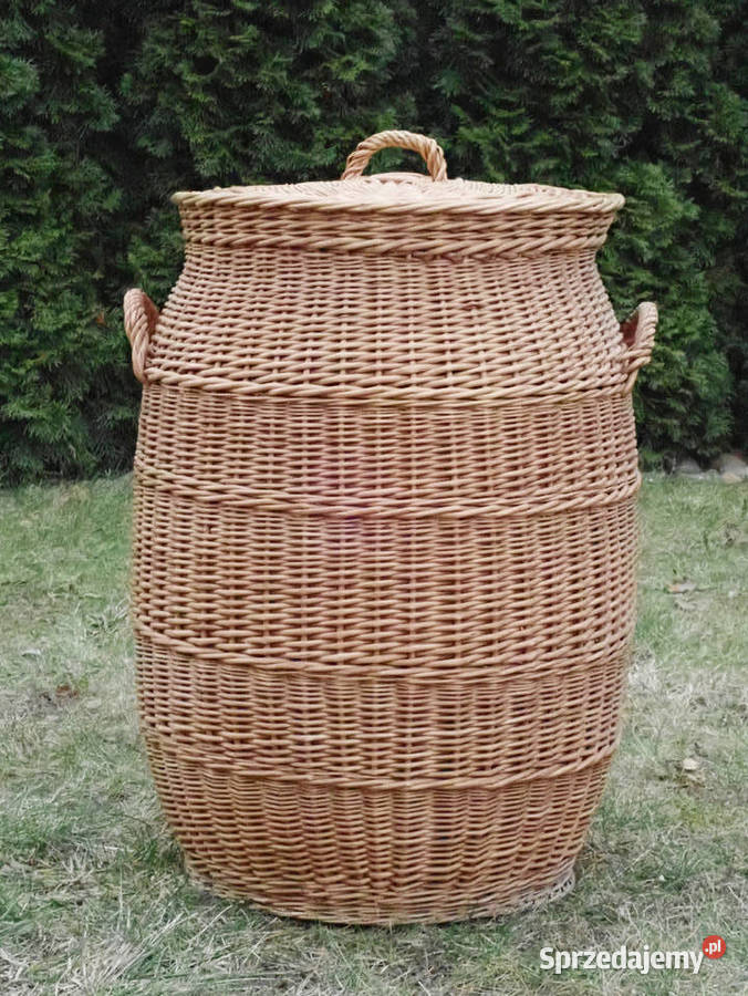 Duży kosz wiklinowy wys70 dolnośląskie
