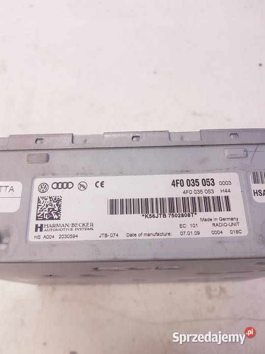 TUNER RADIOWY MODUŁ RADIA AUDI A4 A5 A6 Przystajń