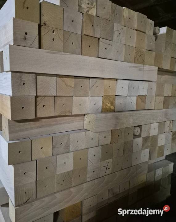 Kantówki bukowe 7x7 bezsęczne heblowane 7183 1m3 Karpniki