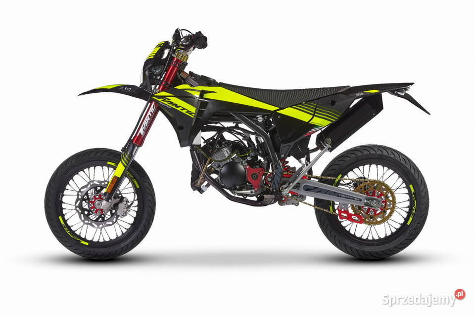 FANTIC XM50 MOTARD 2T COMPETITION MY23 BLACK Gas Gas Motocykle, skutery, quady Szczecin