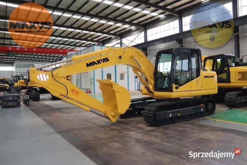 NOWA Koparka gąsienicowa MAXUS 13 ton 2025 Szczecin