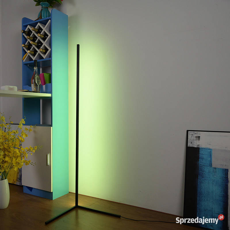 lampa podłogowa kolorowe nastrojowe światła LED Zamość