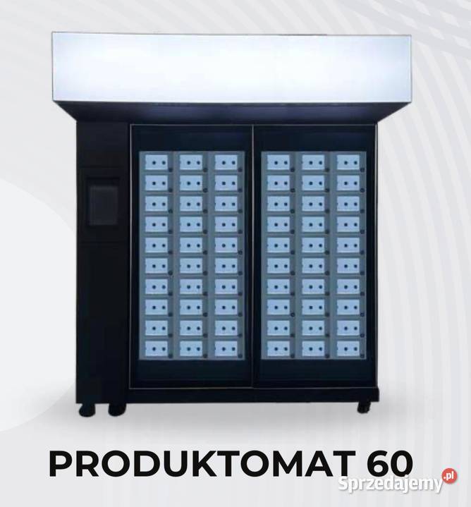 PRODUKTOMAT 60 DUŻY AUTOMAT SPRZEDAŻOWY SPRZEDAŻ Gastronomia lubelskie sprzedam