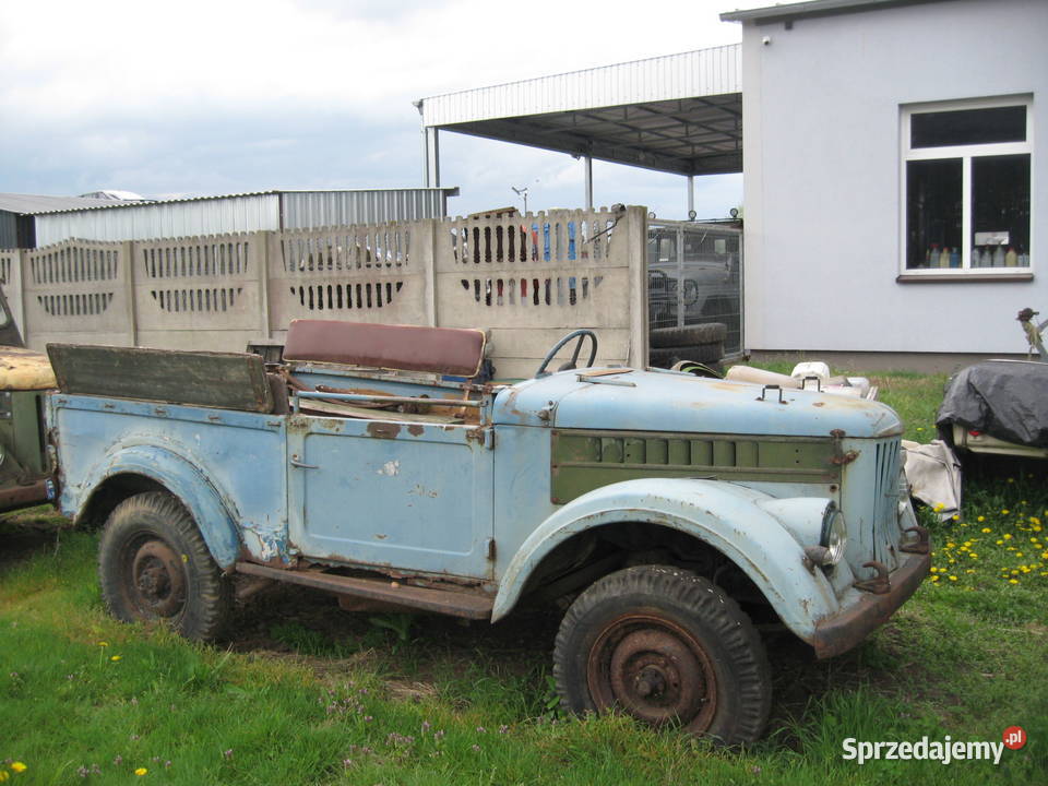Gaz 69 z dokumentami Poznań
