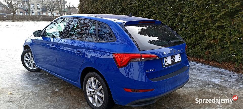 Skoda Scala Salon Polska Skoda nieuszkodzony Łódź