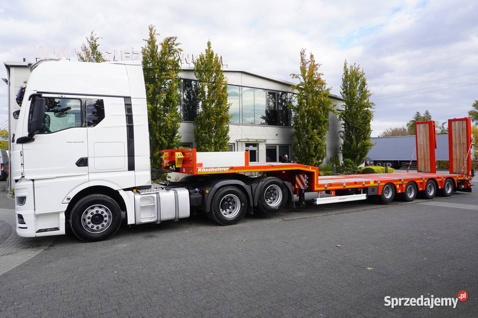 MAN TGX 28510 6x2 FABRYCZNIE NOWA NACZEPA blokada mostu Kraków