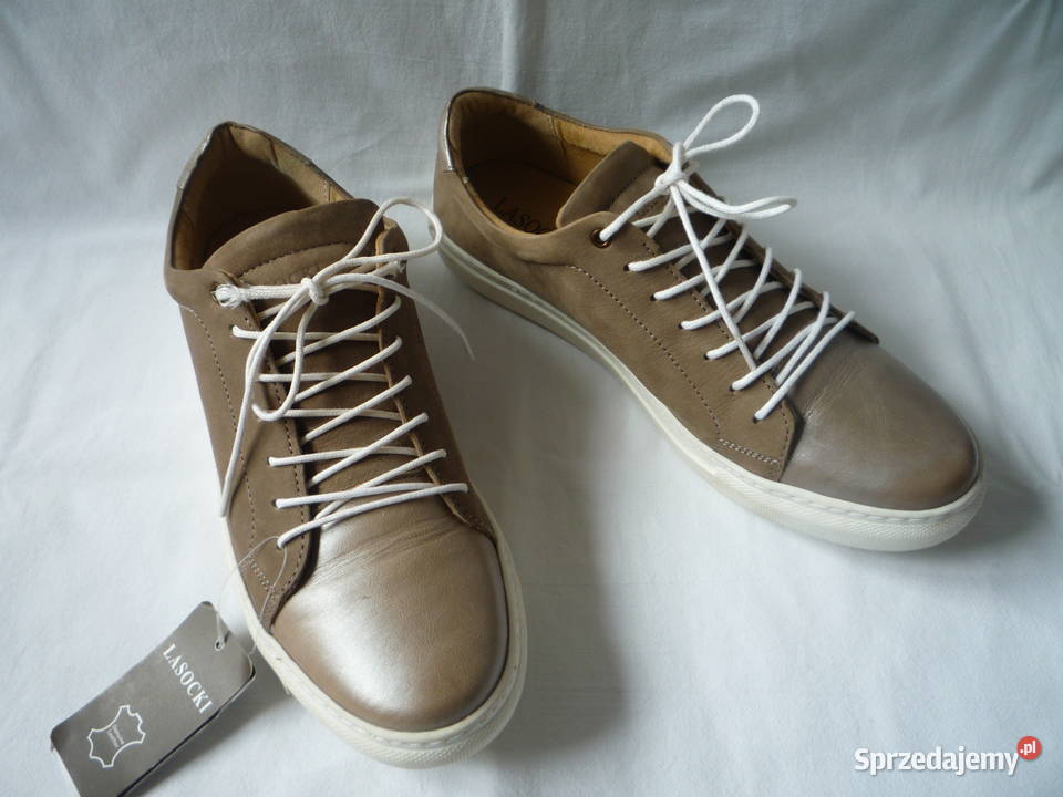 Nowe Lasocki 39 dł 252 Półbuty Sneakersy Szare Półbuty Szczecin