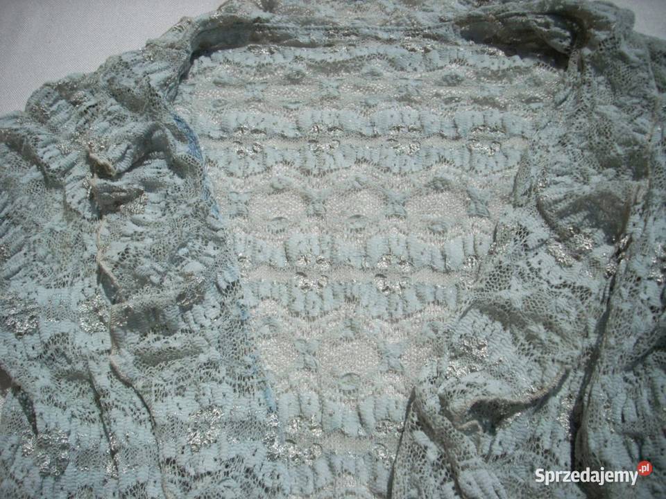 Bluzka wiązana Bolerko Koronka Falbanka 38 40 Nowy Sącz sprzedam