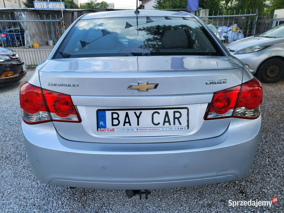 Chevrolet Cruze 16 112 100 Przebieg 186 Sedan Z klimatyzacja Pabianice